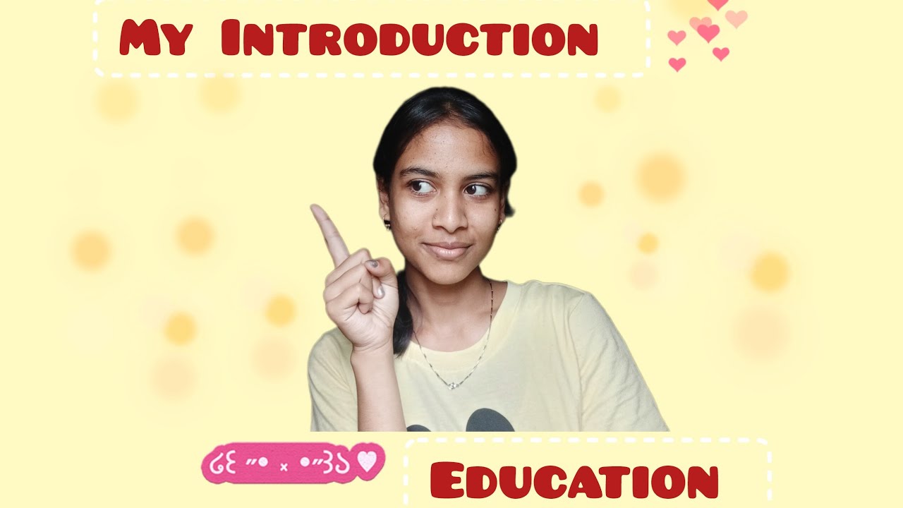 This is my introduction video...🙂✨. I really hope you all will like it ...🌷