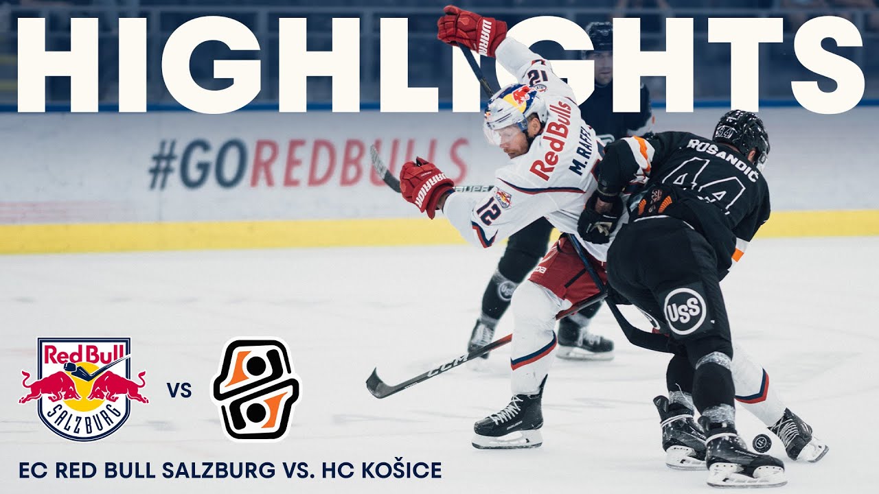 EC Red Bull Salzburg vs. HC Košice - Game Highlights | EC Red Bull Salzburg