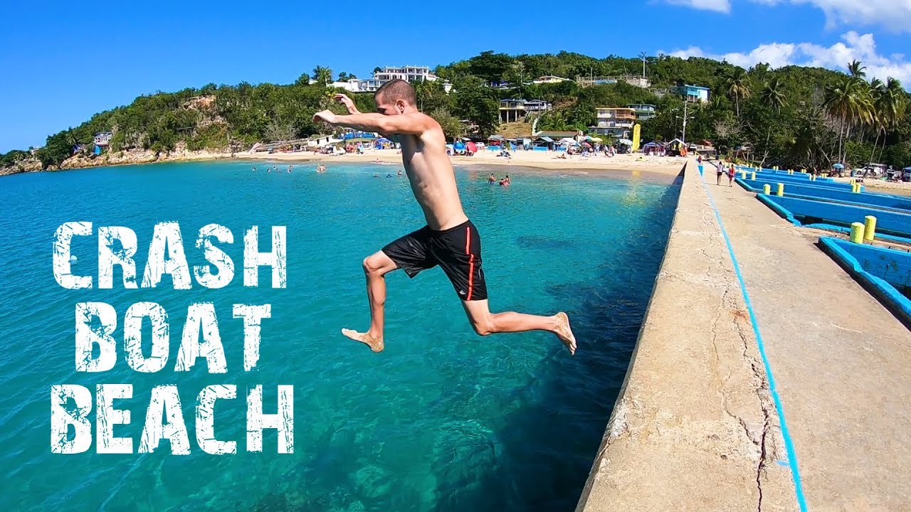 THIS IS WHY YOU TRAVEL TO PUERTO RICO - CRASH BOAT BEACH & GOZALANDIA FALLS