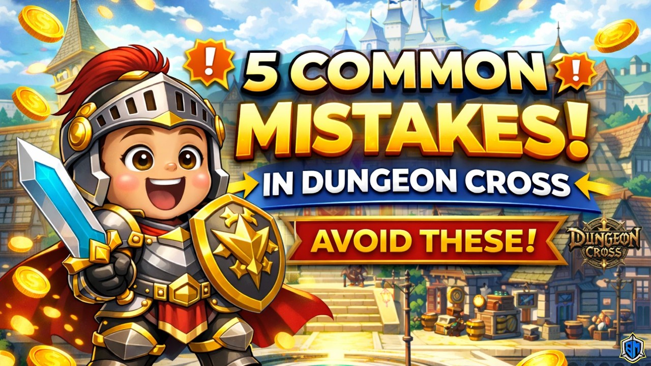 DUNGEON CROSS: AVOID THIS 5 COMMON MISTAKES TO PROGRESS FASTER IN DUNGEON CROSS!