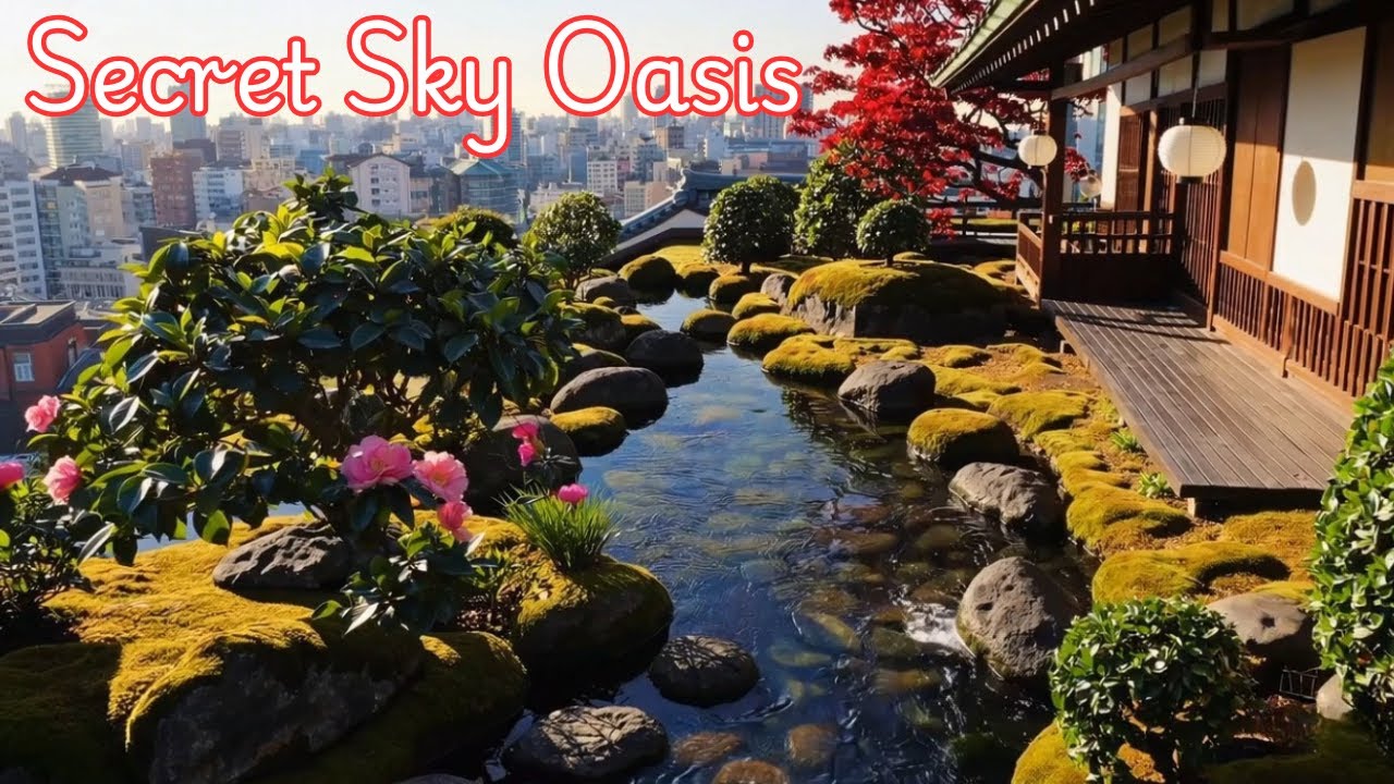 Explore Japan: Stunning Rooftop Japanese Gardens