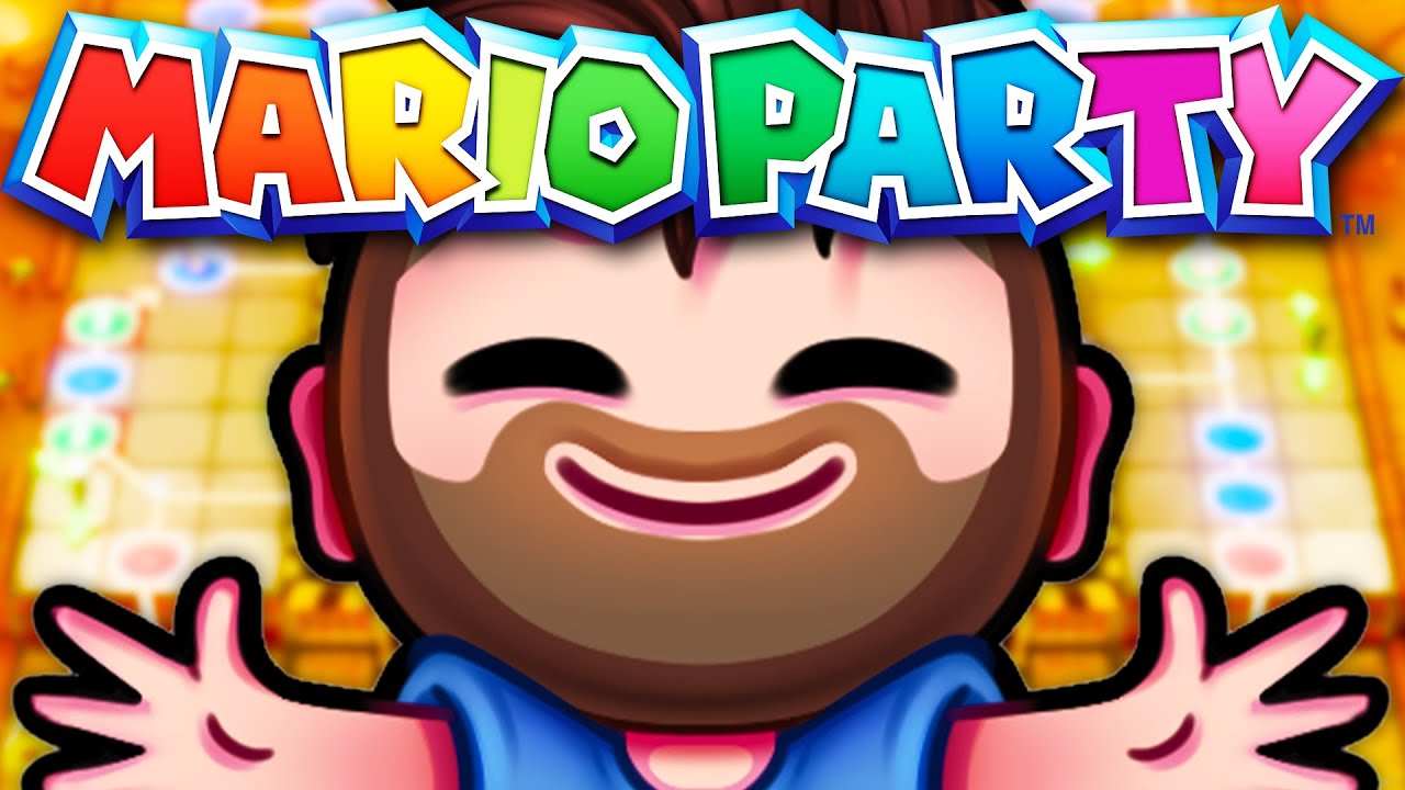 Hoping I Get Lucky and Win in Mario Party!