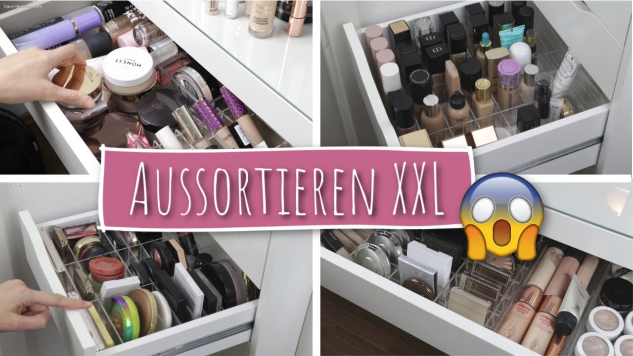 XXL MAKE UP SAMMLUNG DECLUTTER 🙊 TEIL 2 | Aussortieren - alles muss raus!