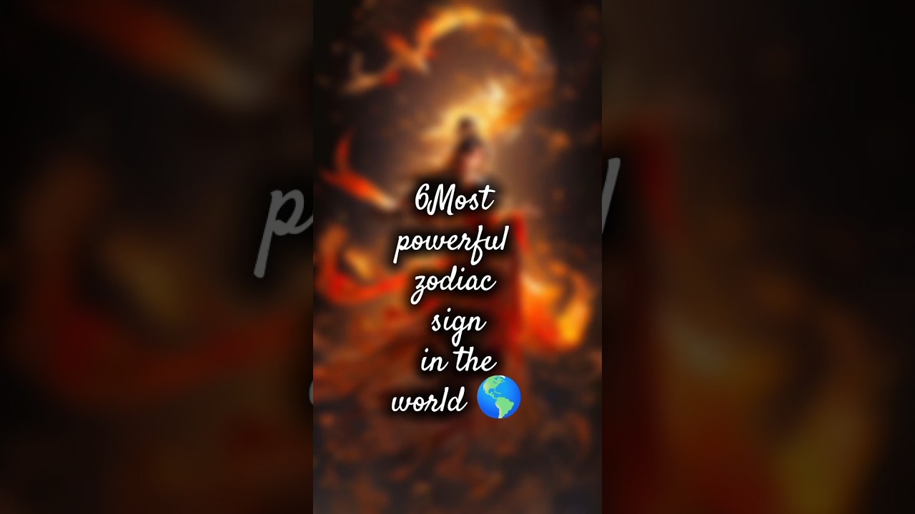 Most Powerful Zodiac Sign in the World: Discover the Ultimate Zodiac Leader! ♌♏ #zodiacsigns
