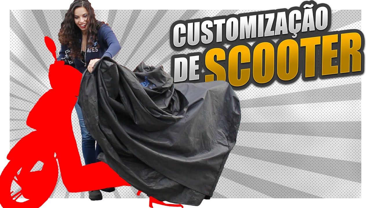 PERSONALIZEI MINHA SCOOTER - SCOOTER CUSTOM - PERSONALIZAÇÃO BAYERS GARAGE | MINHA MOTO SHEILAS