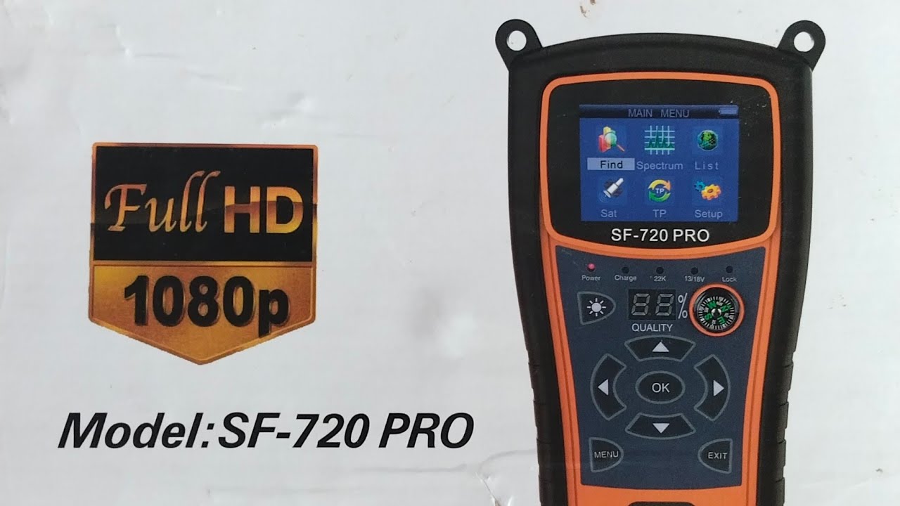 solid digital Satellite db meter model .sf 720 pro