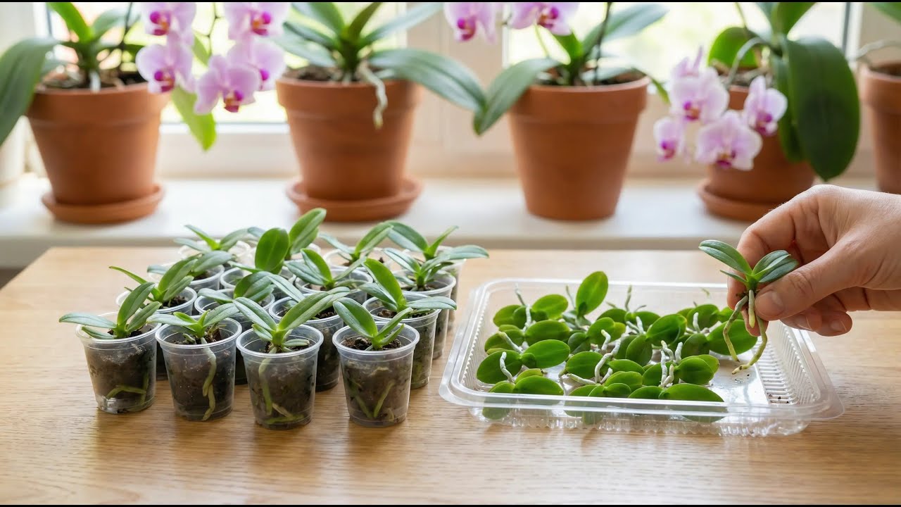 The simplest way to propagate 1000 orchid seedlings in just 3 days - Watch the video!