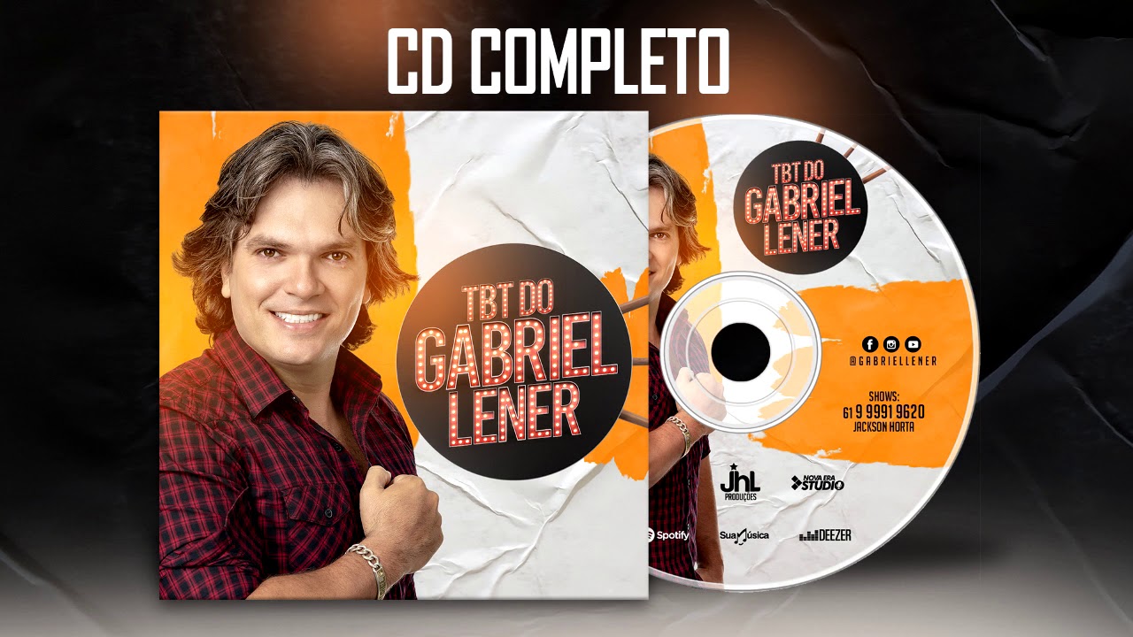#TBT DO GABRIEL LENER /CD COMPLETO