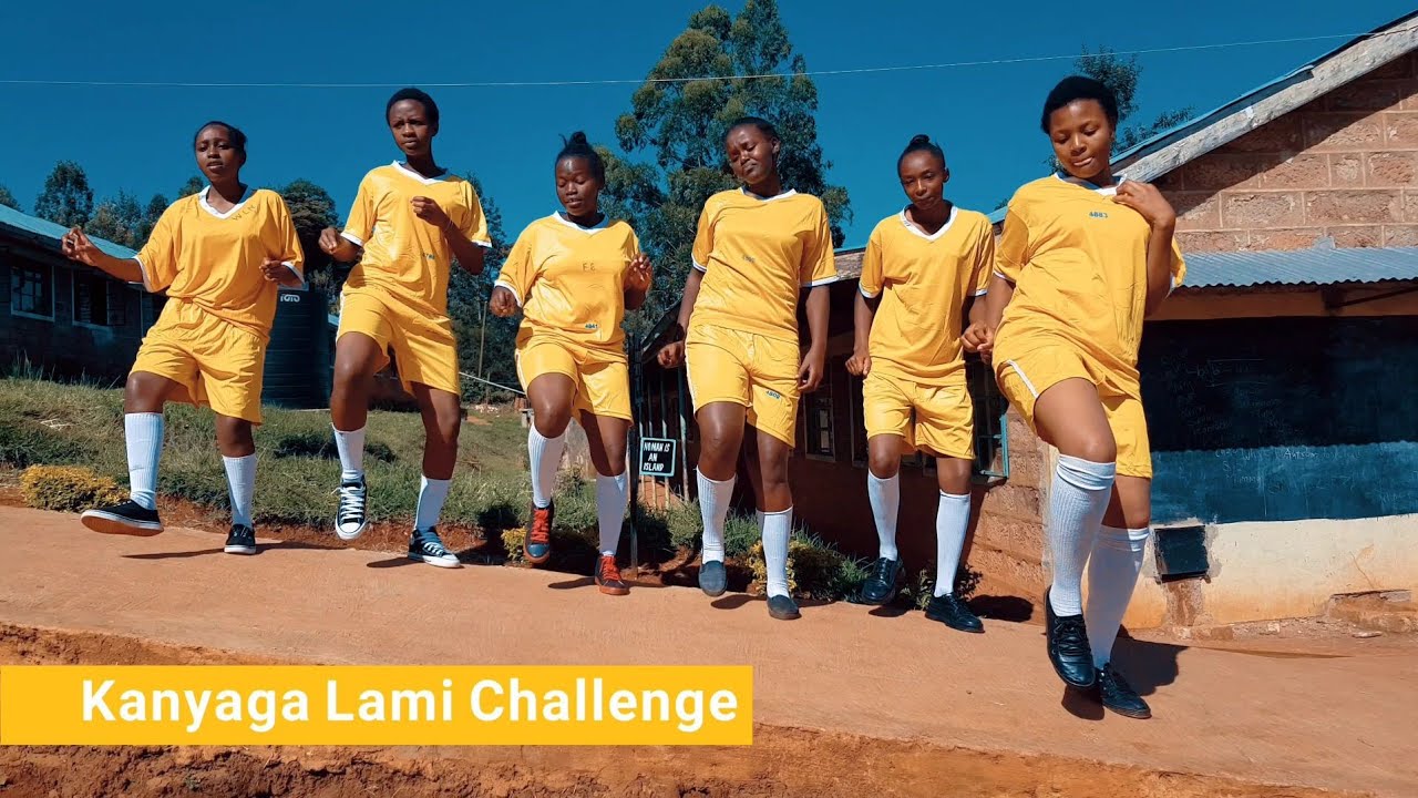 KIANGUNYI GIRLS - Kanyaga Lami Dance Challenge