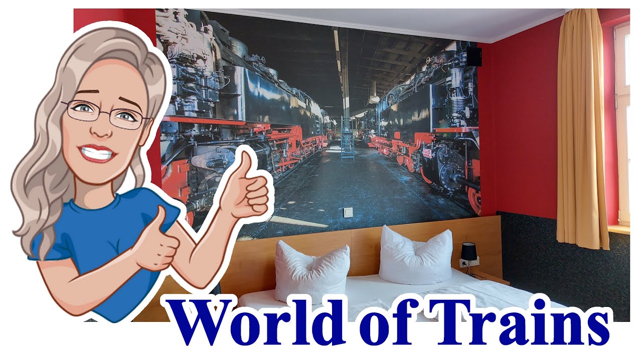 The best RAILWAY HOTEL in Germany?  -  Trains Around the World #10