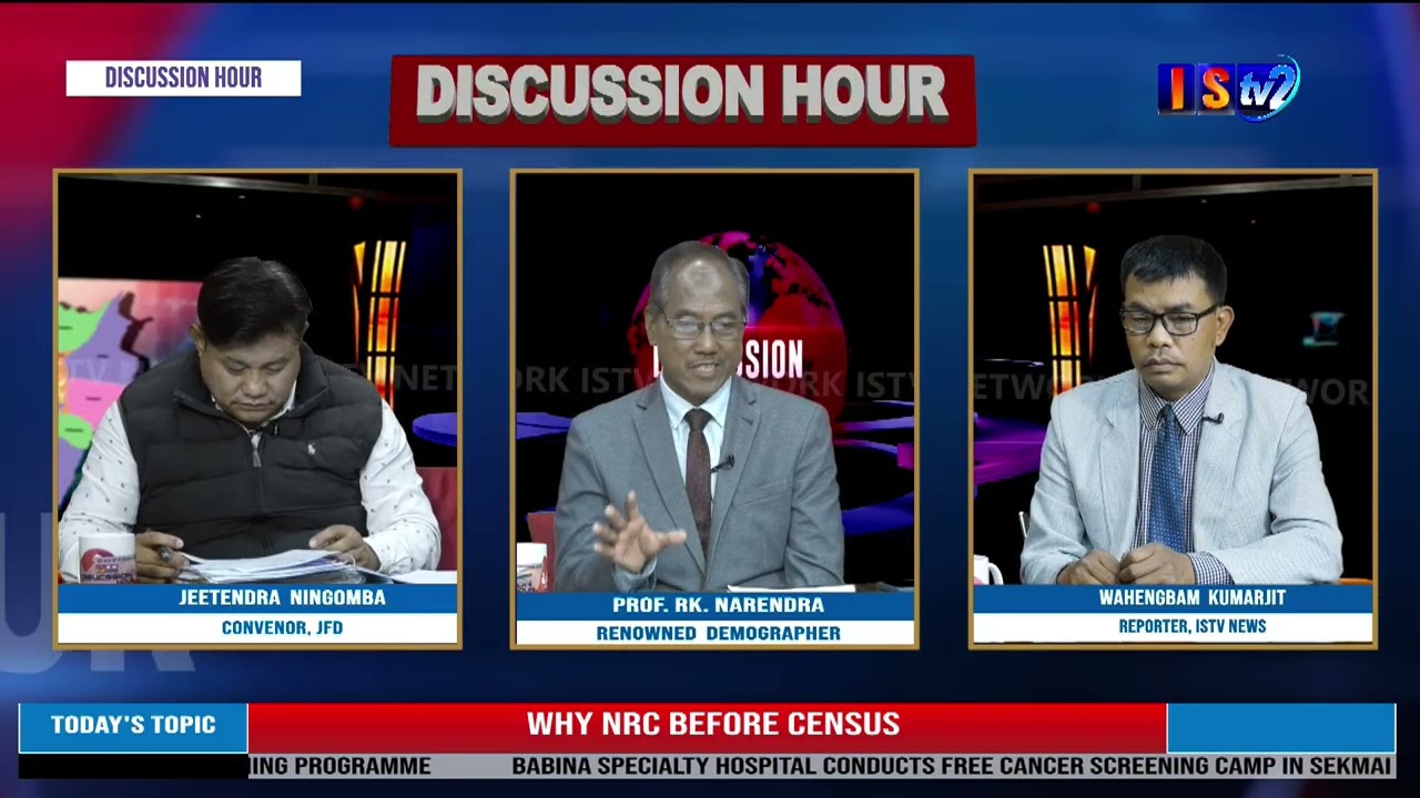DISCUSSION HOUR  15TH  MARCH   2026 TOPIC :WHY NRC BEFORE CENSUS .