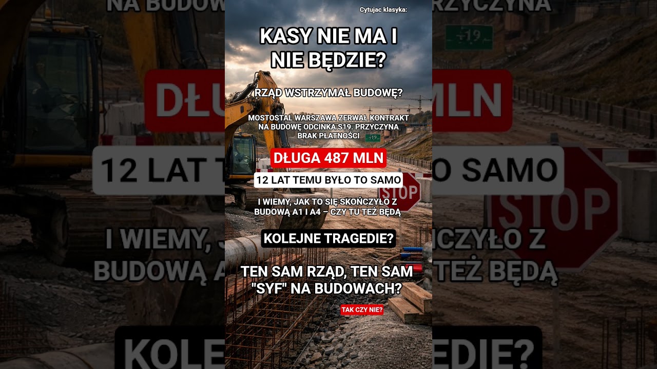 RZĄD NIE MA KASY NA S19?