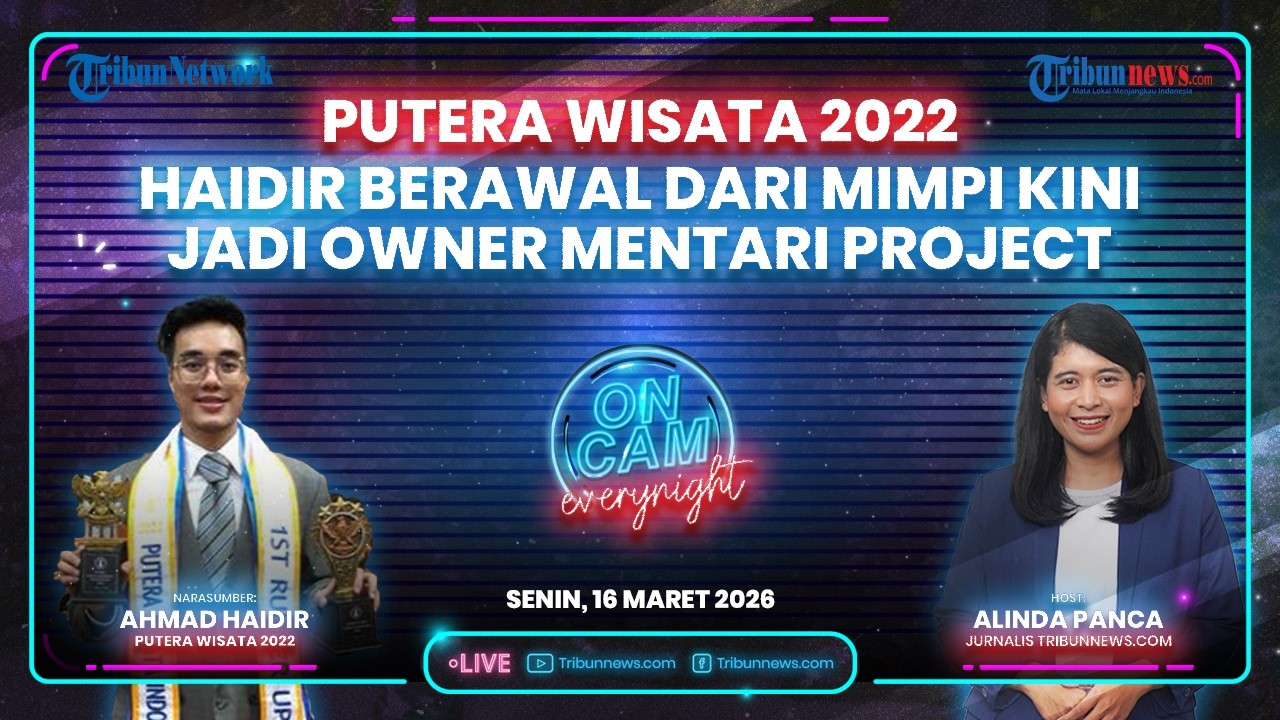 🔴Jejak Langkah Putera Wisata 2022 Ahmad Haidir, Berawal dari Mimpi Kini Jadi Owner Mentari Project
