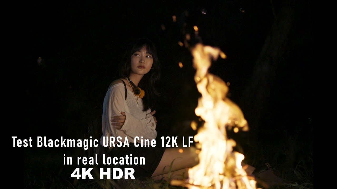 Test Blackmagic URSA Cine 12K LF in real situation : 4K HDR10+