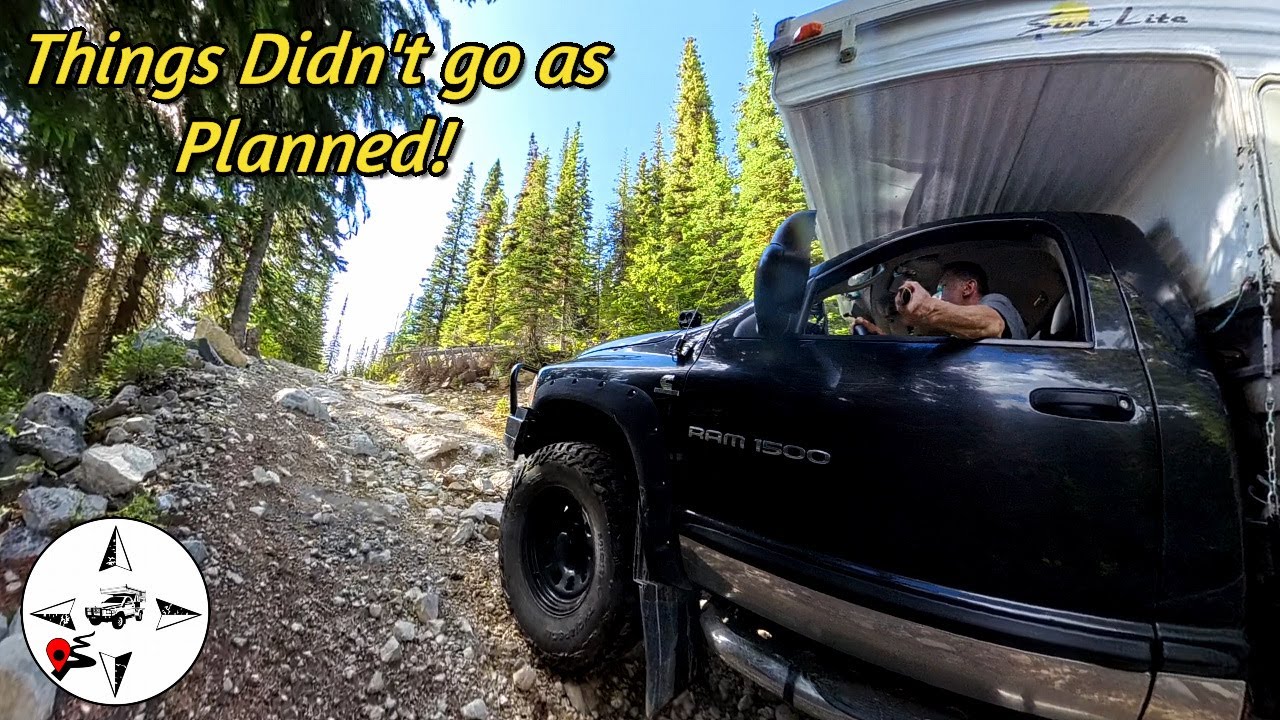 Here We Go Again! - We Attempt yet Another Mountain Pass in our Ram 4x4 Cummins Swapped Camper Truck