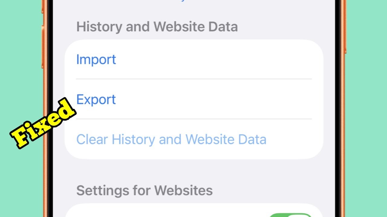 Очистка истории и данных сайтов в Safari на iPhone с iOS 26.1/26.2? Вот решение.