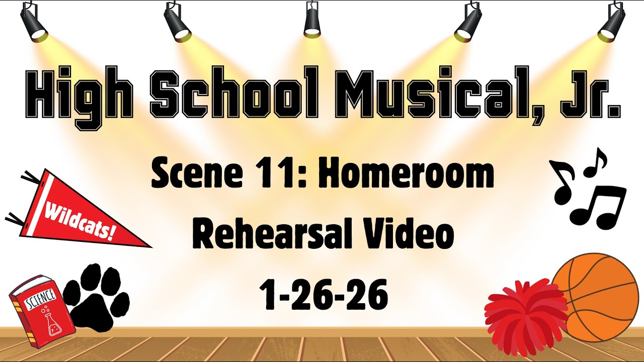 HSM: Scene 11 Rehearsal Video