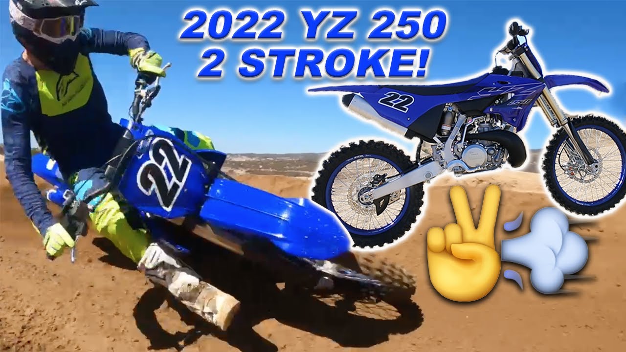 2022 YZ250 2 STROKE FIRST RIDE - RAW!