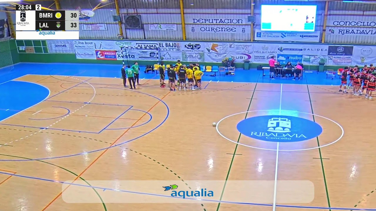 BALONMÁN: BALONMÁN RIBEIRO RODOSA OURENSE PROVINCIA TERMAL - DISICLÍN BM LALÍN