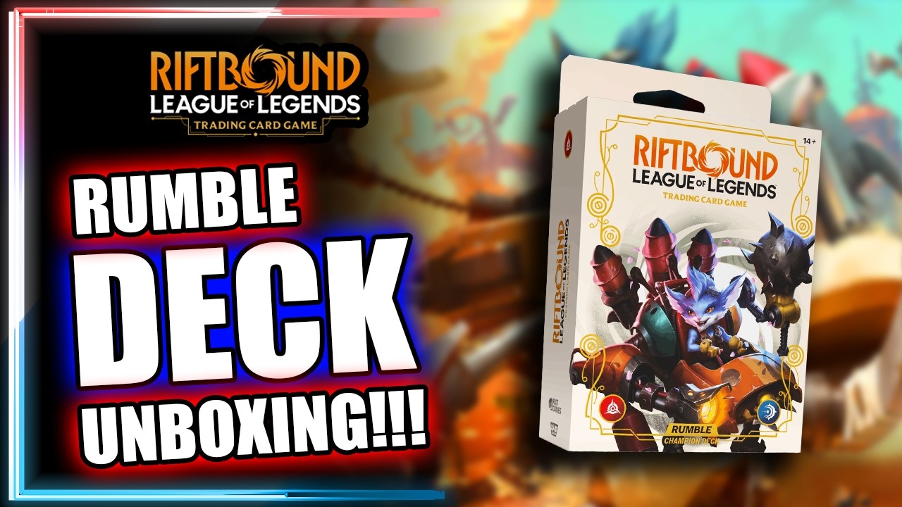 Riftbound Spiritforge | Rumble Deck Unboxing