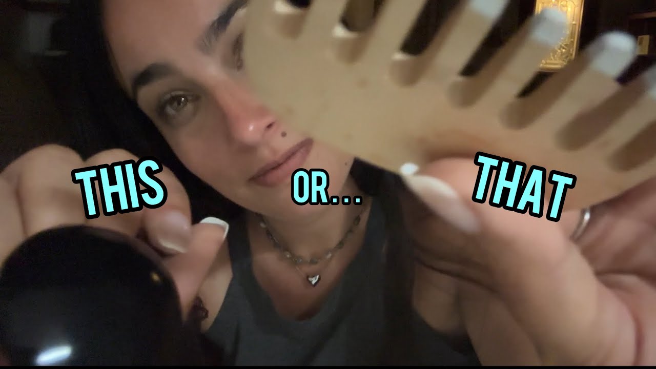 Fast Aggressive ASMR | THIS or THAT? (sooo many triggers!)