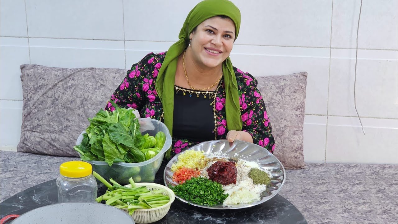 روتين البيت عملت دولمة لنباتيين /فرهاد انكسرت اصبعتو 😢