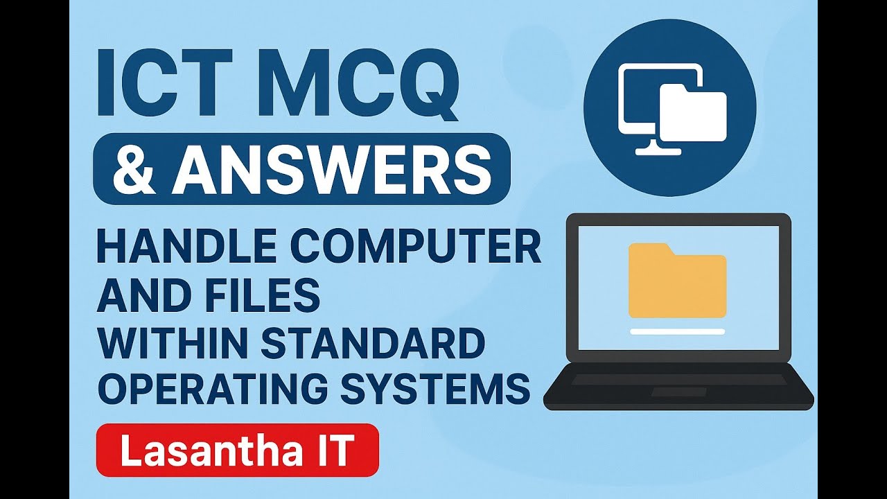 Voice Only TVEC Knowledge Assessment ICTT Level 4 Module 01 Windows MCQ and Answers