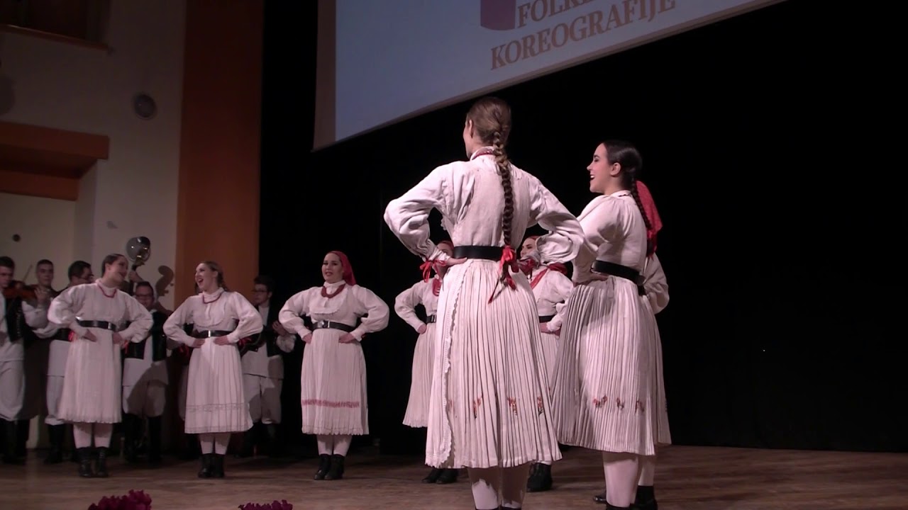 Varaždinski folklorni ansambl , Varaždin  :  Kućanske kućanice  /Hrvatsko zagorje/