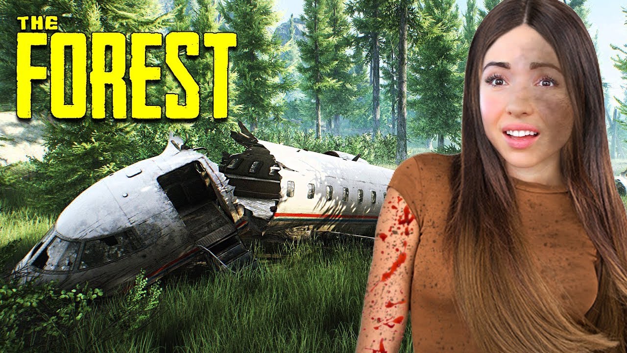 OUR PLANE CRASHED.. AGAIN!! (The Forest)