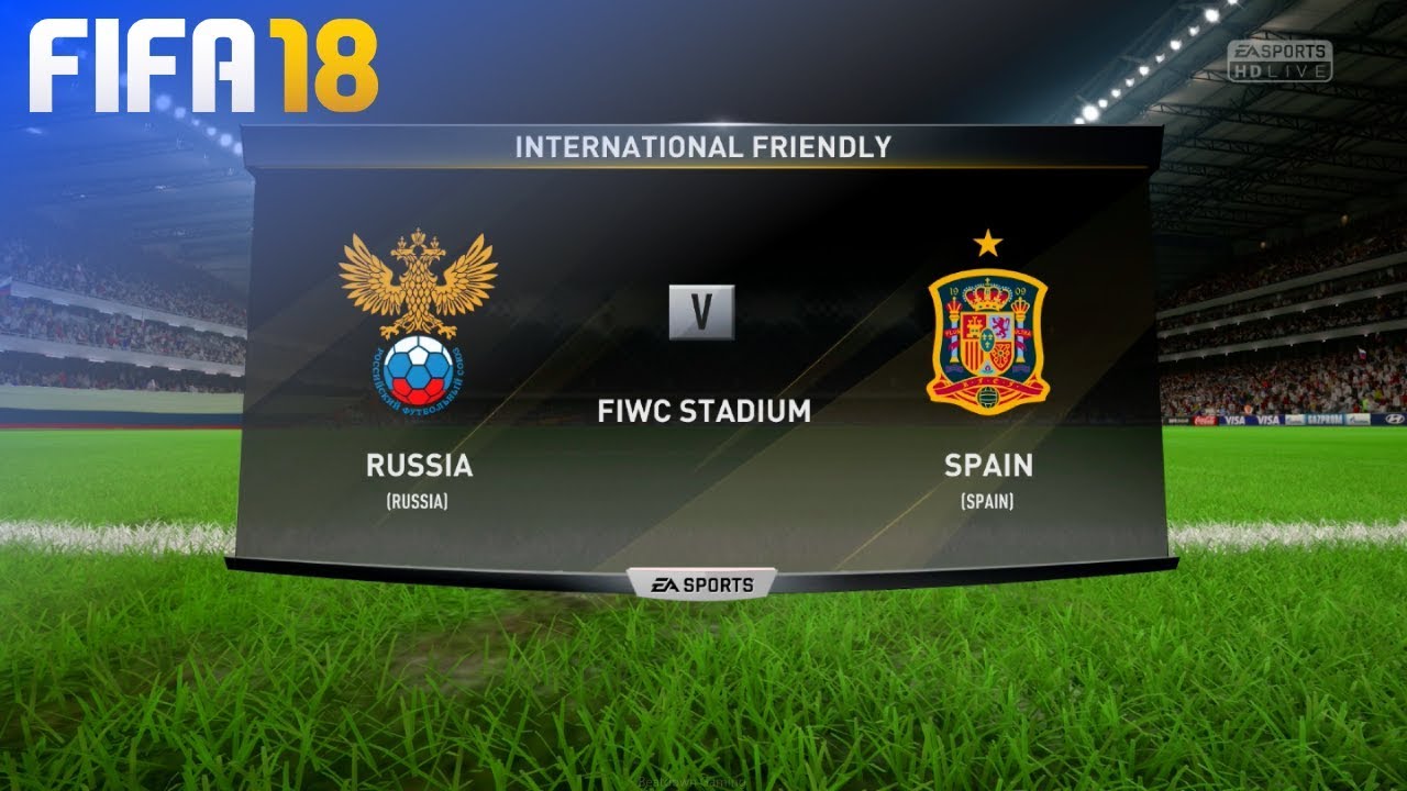 FIFA 18 - Russia vs. Spain @ FIWC Stadium