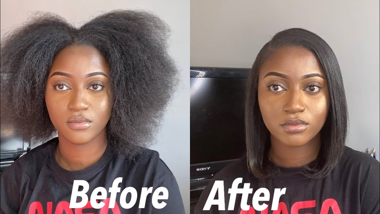 Je lisse mes cheveux crépus ( il y’aura des retombées ? )