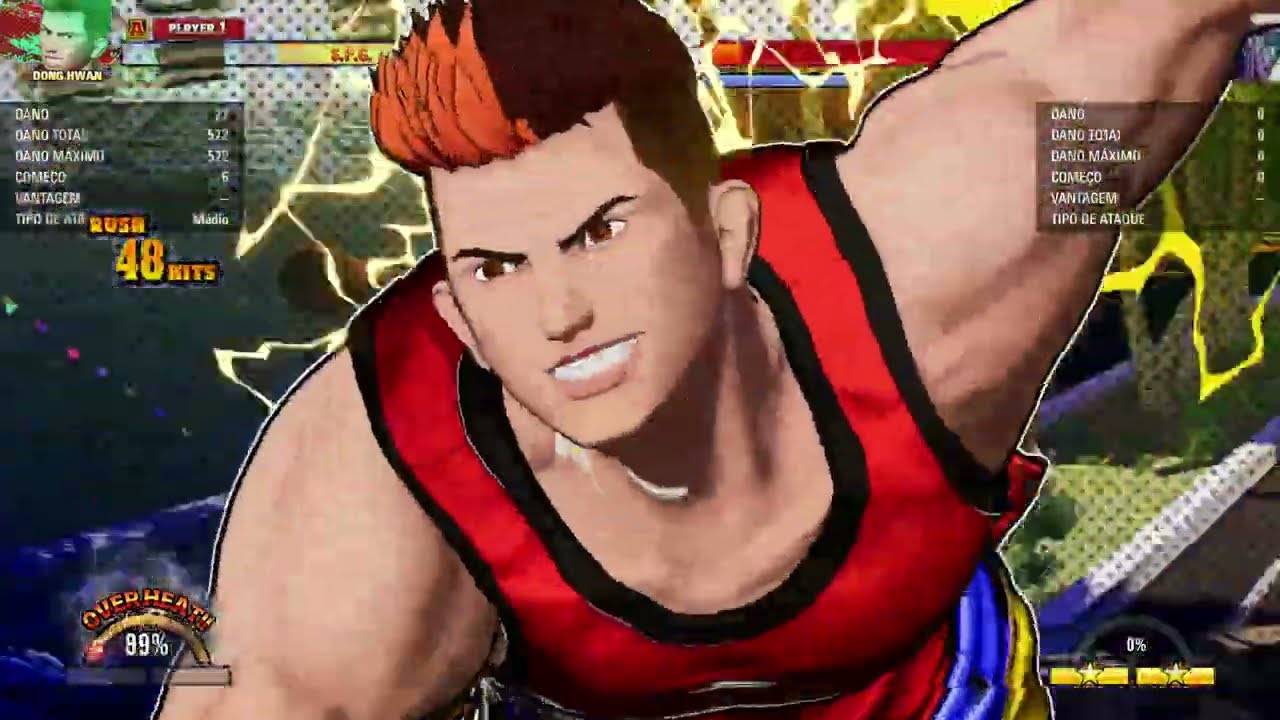 FATAL FURY: City of the Wolves KIM DONG HWAN COMBO  50 HIT SEASSEON 2