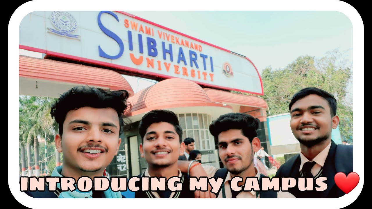 Introducing my campus Subharti || subharti college vlog || new vlog || mittal vlogs.