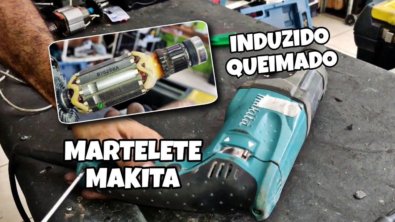 Martelete MAKITA HR2470 parou de funcionar