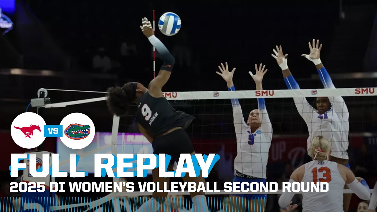 SMU vs. Florida: 2025 NCAA women's volleyball second round | FULL REPLAY