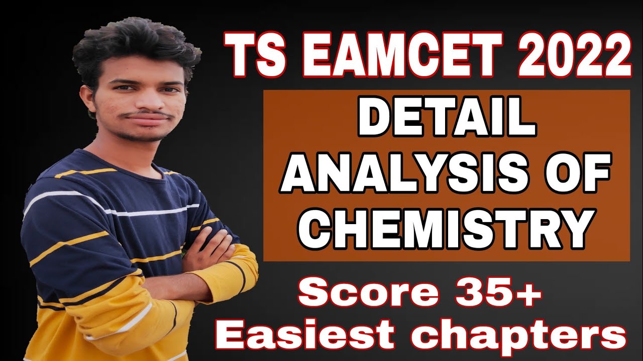 EAMCET 2022🔥/chemistry Easy kill topics/How to get 30 marks in chemistry