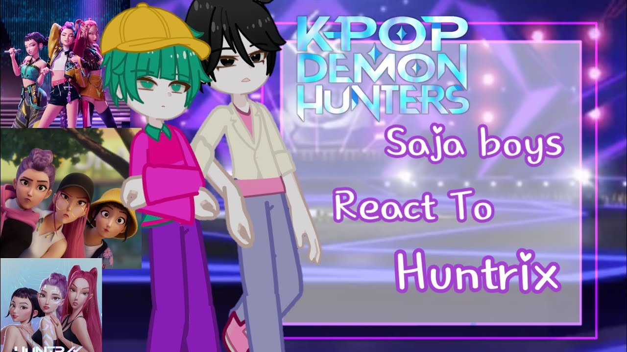 Реакция SAJA BOYS на Huntrix•|часть 1/?|•2.0|•репост
