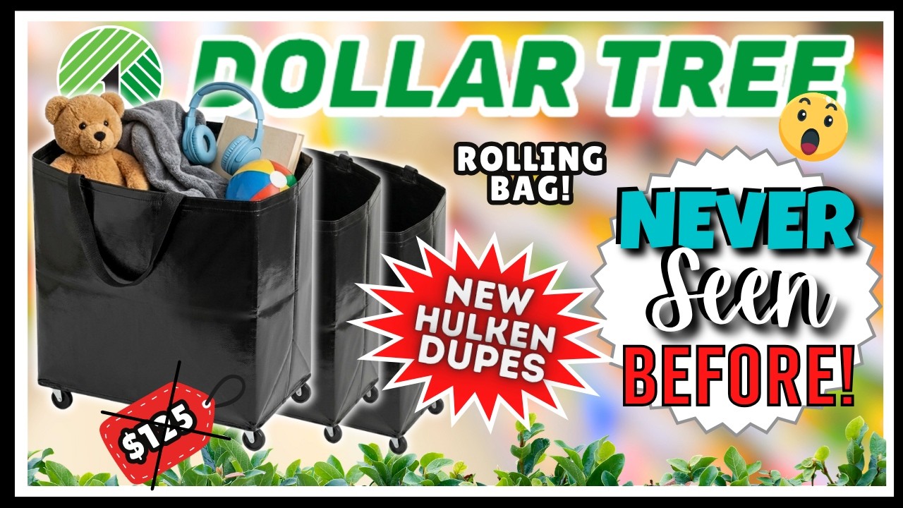 🔥 DOLLAR TREE Finds You NEED to Haul NOW! Bogg & Hulken DUPES Never Seen Before Arrivals and More!
