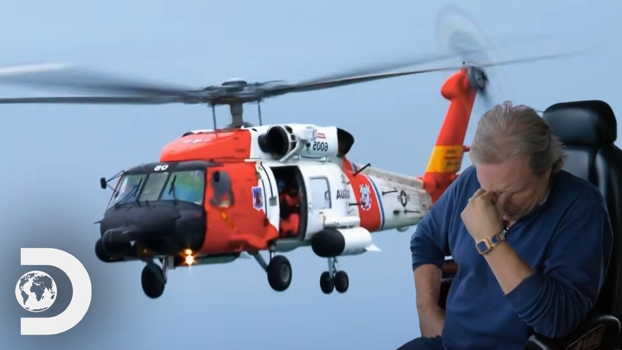 US Coast Guard Saves Crew From Trawler SMASHED Against Cliffs! | Deadliest Catch