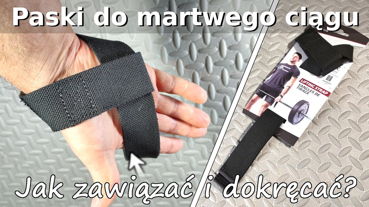 Gym 34   Paski do martwego ciągu   Jak zakładać i dokręcać