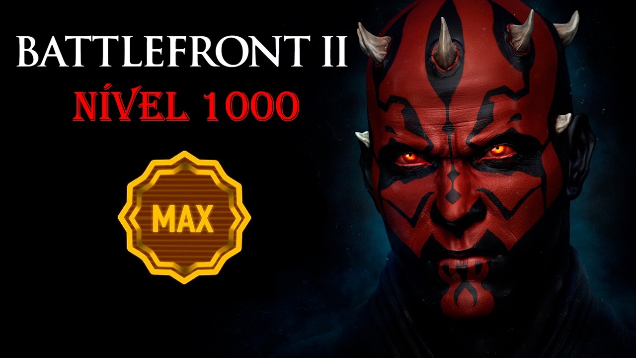 🔴 LIVE - Rumo ao Nível 1000 de Darth Maul