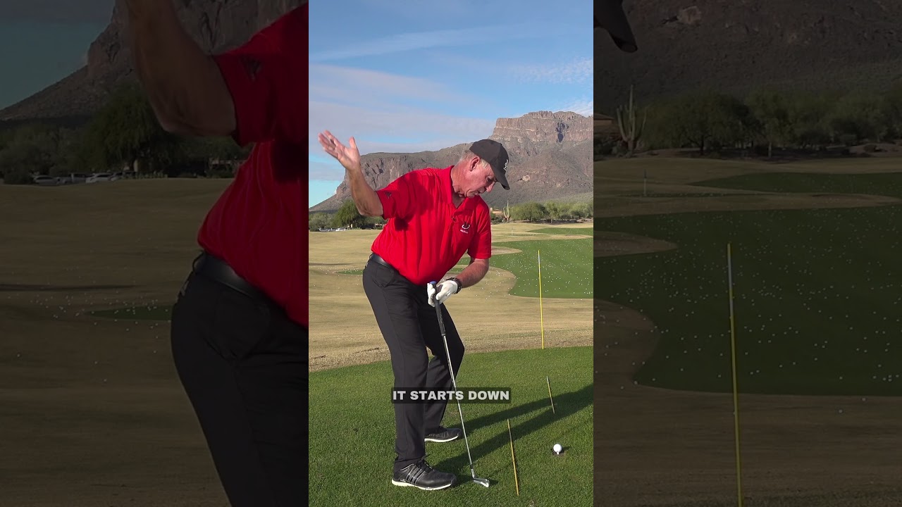 Direct the Momentum of the Club! #golf #golfswing #golftechnique  #malaskagolf #adidas #taylormade