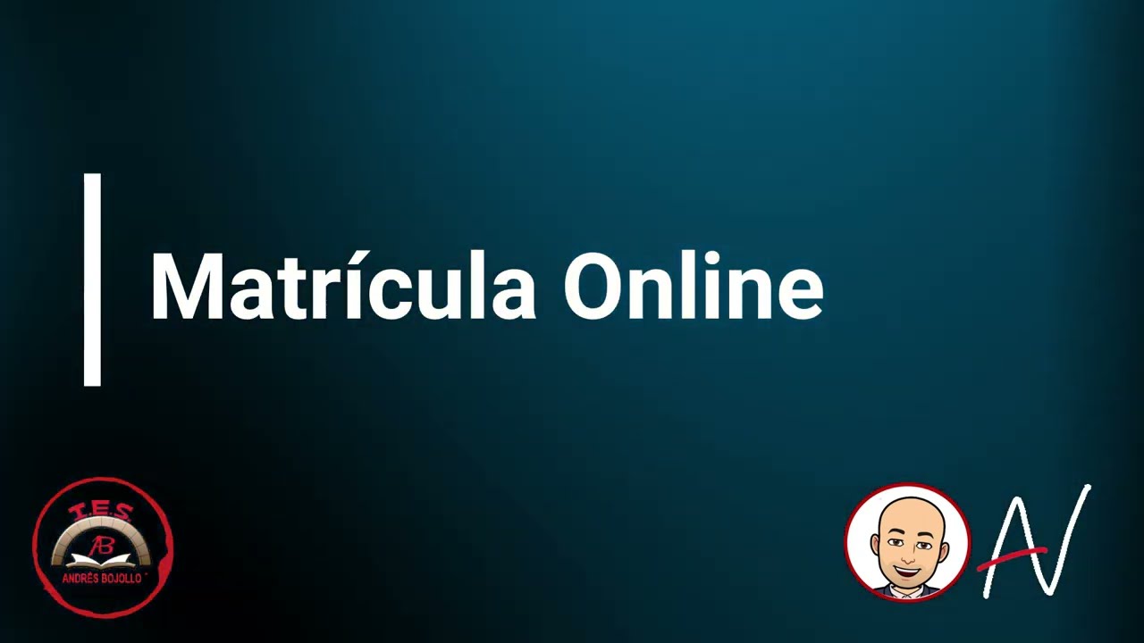 Sobre Electronico de Matricula