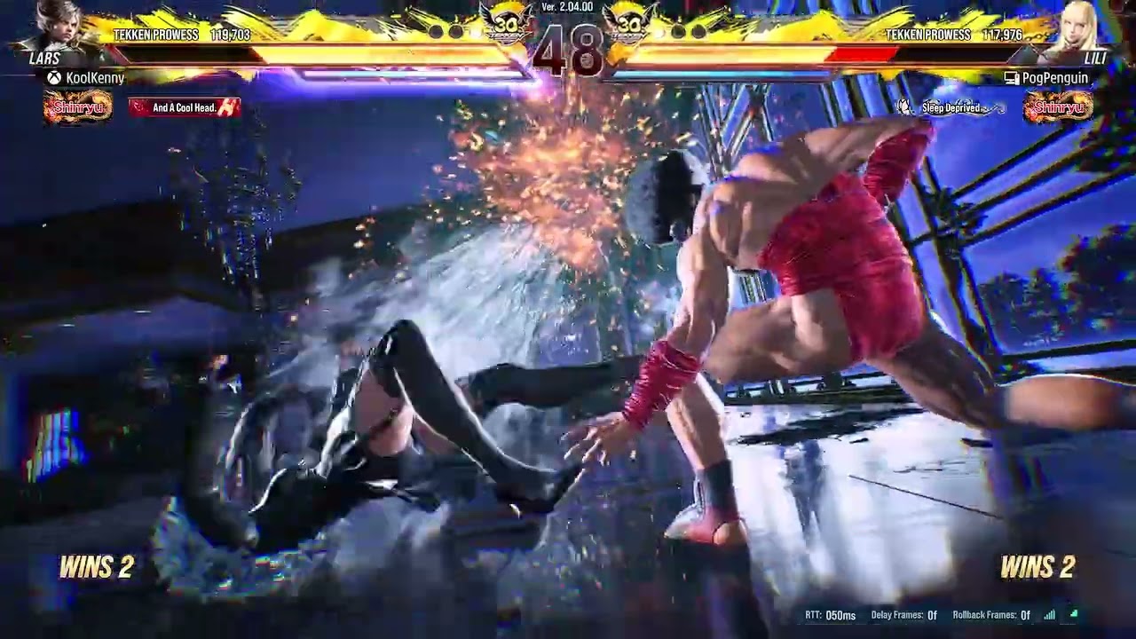 KOOLKenny148st TEKKEN 8 - My Lars Alexandersson VS Lili Cross Platform Gameplay.