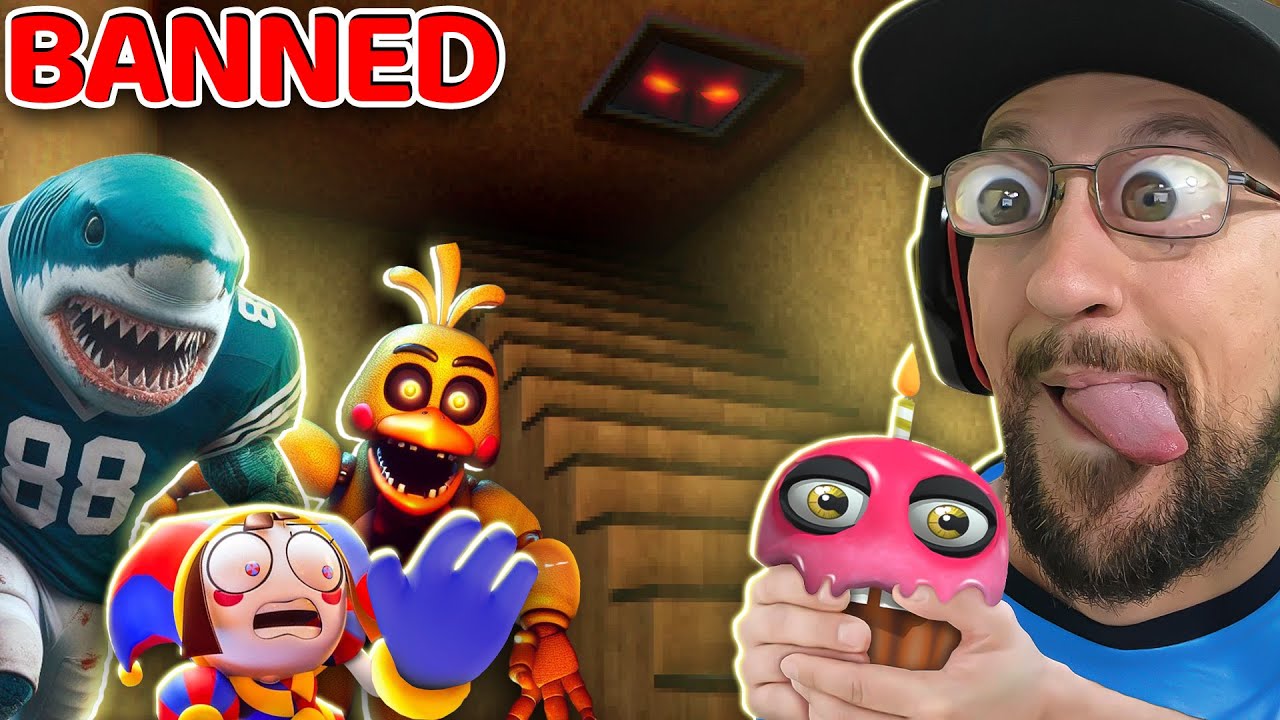 BANNED ROBLOX GAME! My Eyes Deceive Me (FGTeeV's Find My Dad Adventure)
