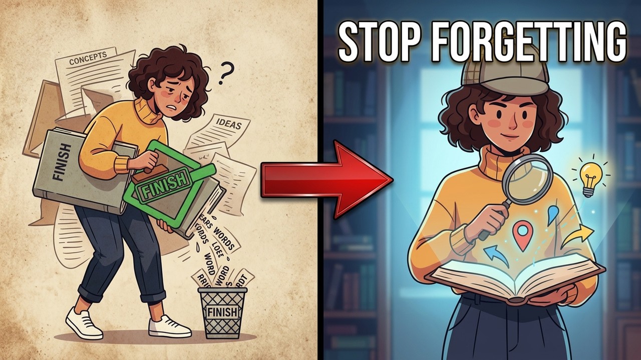 Why You Forget Everything You Read (It’s Not Your Fault)