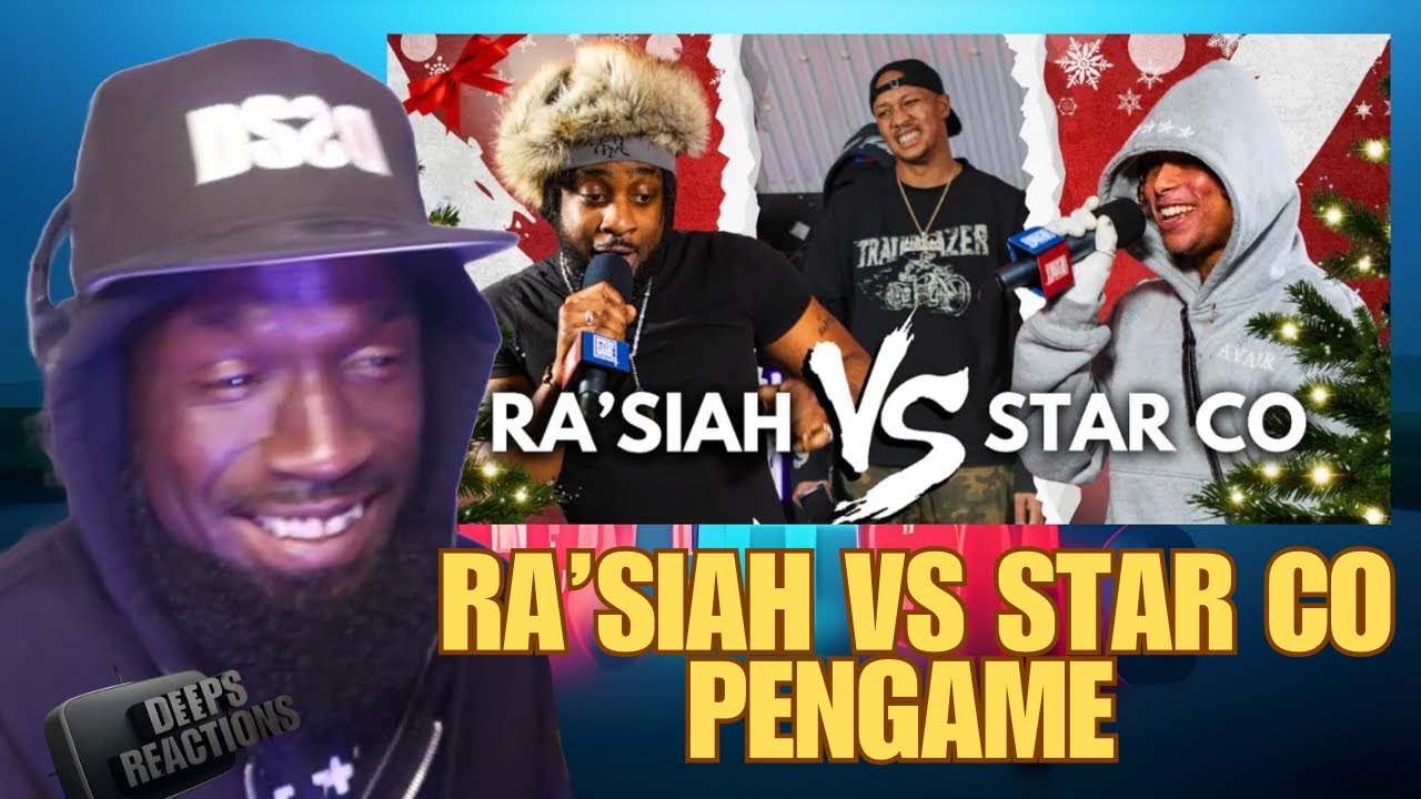 RA'SIAH против STAR CO | Рэп-баттл PenGame 2025 | Deepsspeaks (Реакция)