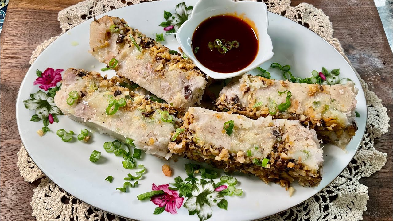 Chinese Taro Steamed Cake
