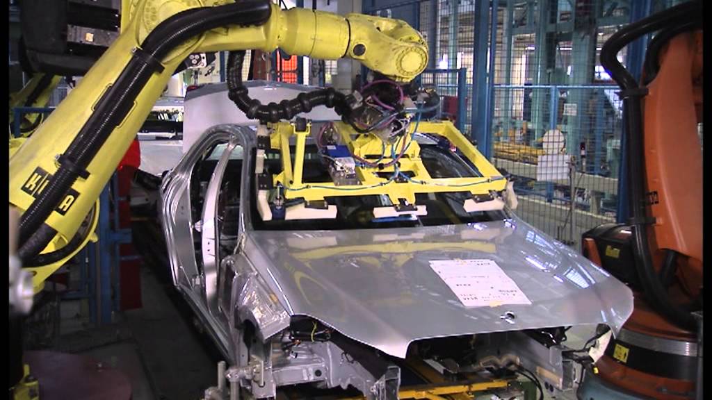 Mercedes E-Class production, part 1