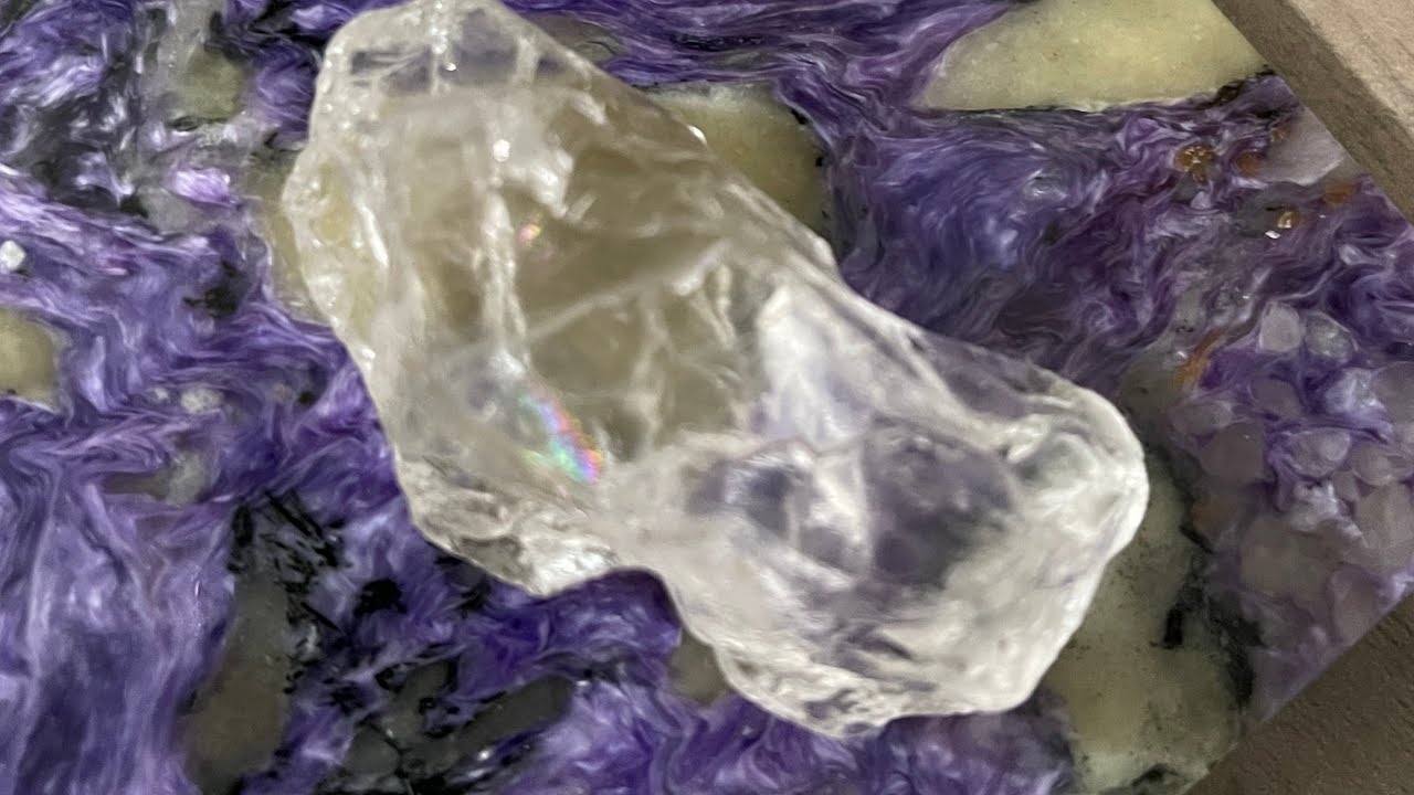 Working with Azezulite: Clear Satyaloka 🔮